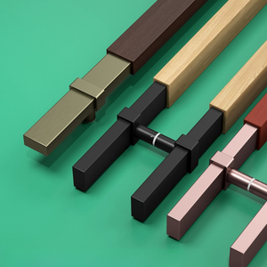 Poignée de <span class=keywords><strong>porte</strong></span> longue en acier inoxydable pour <span class=keywords><strong>porte</strong></span> de bureau en verre moderne personnalisée, idéale pour salle de réunion, poignée de traction grande taille pour <span class=keywords><strong>porte</strong></span> en <span class=keywords><strong>bois</strong></span> - Product Image 6