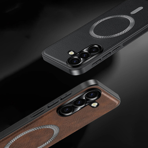 Nouveau design de luxe étui de télé<span class=keywords><strong>phone</strong></span> magnétique en cuir PU pour Samsung S25 S24 S23 Ultra A16 A36 A55 A35 A15 Mobiles télé<span class=keywords><strong>phone</strong></span> portable - Product Image 3