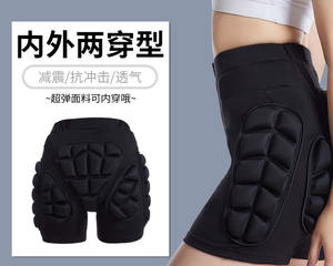 Équipement <span class=keywords><strong>de</strong></span> protection pour le roller en plein air pour adultes et enfants, double protection <span class=keywords><strong>de</strong></span> la taille anti-chute en nylon unisexe - Product Image 4