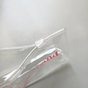 Bolsa de PVC Transparente con Cierre Deslizante y Logotipo Personalizado, para Cosméticos, Cuidado de la Piel, Joyería, Bolsa con Cierre Hermético - Product Image 6
