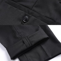 Costume de Soirée Designer Homme – Ensemble Deux Pièces Européen pour Invité de Mariage – Blazer 2 Boutons et Pantalon Habillé – Tenue de Travail Formelle – Costume d'Affaires