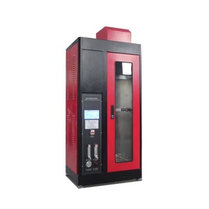 เครื่องทดสอบการเผาไหม้ของสายไฟแนวตั้ง IEC 60332 ISO 5656 เครื่องทดสอบสายไฟและสายเคเบิล ห้องทดสอบความไวต่อไฟของสายไฟ - Product Image 1
