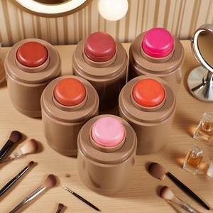 Stick Blush in Crema all'Ingrosso con Etichetta Privata, 6 Tonalità, Impermeabile, Lunga Durata, Vegano, Alta Pigmentazione, Tinta per Guance Multiuso - Product Image 1
