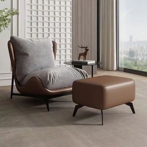 Simple personne avancée moderne canapé en métal <span class=keywords><strong>chaise</strong></span> loisirs inclinable assis inclinable chambre salon paresseux - Product Image 3
