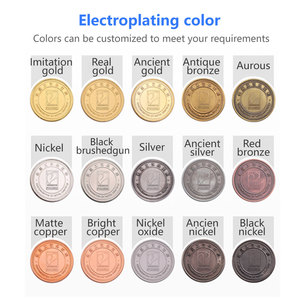 Cá nhân Gothic quyết định đồng xu 3D Kẽm hợp kim vàng bạc kim loại men Bộ sưu tập quà lưu niệm - Product Image 5