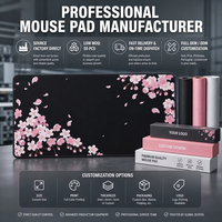 Tapis de souris gaming XXL grand format en caoutchouc, surface carrée 900x400mm, tapis de bureau pour clavier, en stock