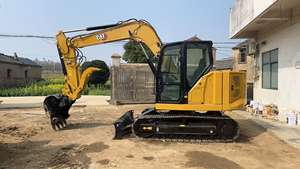 Original usado Caterpillar 307.5E pequeña excavadora de orugas de 7,5 toneladas con excavadora y buenas condiciones de trabajo mejor precio a la venta - Product Image 2