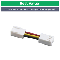 Arnés de Cables para Drones con Codificación por Colores, Revestimiento de PVC, Conductor de Cobre Puro de 3 Pines para Paquete de Baterías de 3.96mm para Motocicletas y Automóviles