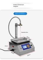 Offre Spéciale BOLIDE Machine de remplissage entièrement automatique de haute précision avec pompe à engrenages anti-goutte pour miel, huile comestible et pâte de sésame (20g-8kg)