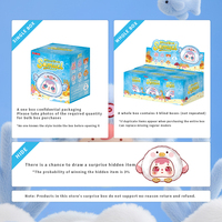 Vente en gros – Boîte mystère de porte-clés en peluche 100 % authentiques Samuel Marine Residents, style Kawaii, avec 6+1 modèles cachés, collectionneur