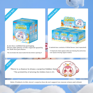 Vente en gros – Boîte mystère de porte-clés en peluche 100 % authentiques Samuel Marine Residents, style Kawaii, avec 6+1 modèles cachés, collectionneur - Product Image 4