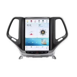 Новейший Android 11 с 10,4 "сенсорный экран DVD-плеер автомобильное радио для Jeep Cherokee 2016-2020 беспроводной Carplay GPS навигация