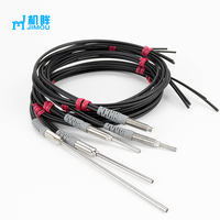 Kabel Sensor Serat Optik JIMOU Berkualitas Tinggi Harga Terjangkau, Dapat Disesuaikan Panjang 1 atau 2 Meter Diameter 6mm M6