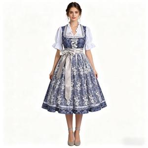 Costumi Oktoberfest per Donne, Abiti Tradizionali Bavarezi, Vestiti per Feste di Halloween, Cosplay, Abiti da Cameriera Plus Size, Outfit da Cameriera per Bar - Product Image 2