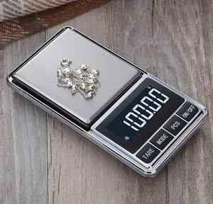 Échelle de précision de haute qualité 0.01g or bijoux Balance Portable bijoux Min balance numérique balance de poche