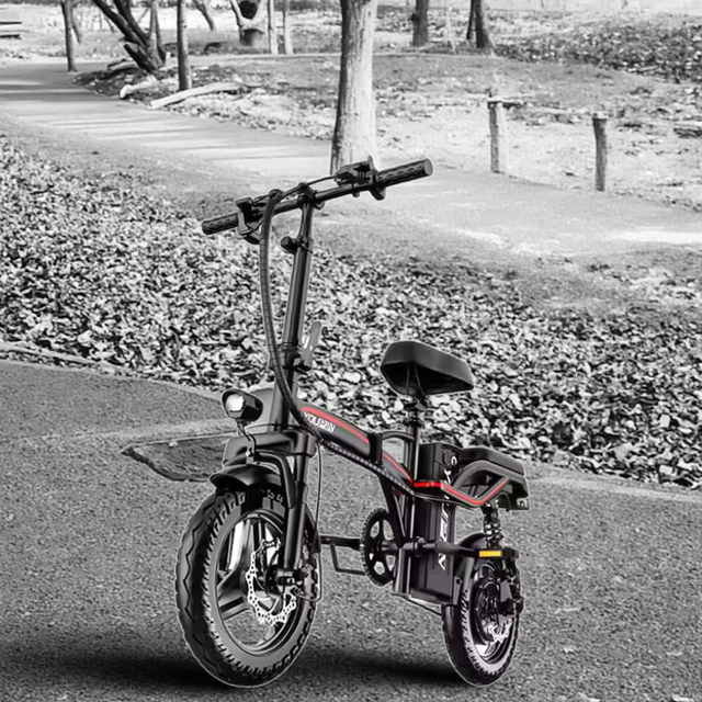 Fast Delivery to EU US Folding Electric Power Bicycle Electronic Road Bike F9 400W Motor 40KM/h 25-120KM Can Choose Range