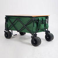 2024 chariot de Camping en plein air robuste Portable robuste pliable outil de jardin pliant jardin plage wagon poussette