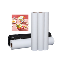 Taille personnalisée 33gsm 68 "400m papier de sublimation séchage rapide prix direct d'usine pour le papier de transfert d'impression numérique