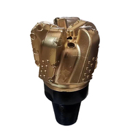6 inich PDC foret personnalisation forets de puits d'eau avec 5 lames pour le forage de trous/mines de charbon/forage géothermique