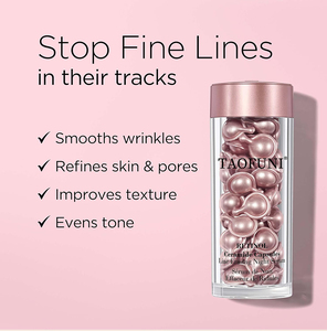 Cápsulas de ceramida suero restaurador diario para jóvenes fórmula líquida antienvejecimiento Retinol aceitoso seco sensible blanqueamiento antiarrugas - Product Image 2