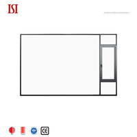 Ventana Abatible Horizontal de Aluminio de Lujo, Silenciosa, Moderna, con Aislamiento Térmico y Acústico, para Hoteles, de Marca de Primera Calidad