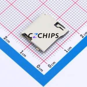 BX-TF-1.8HJ SD Card / Memory Card Connector SMD Connector Self-Return Type MicroSD Card (TF Card) Card Holder 1.85mm - Product Image 1