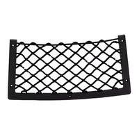 Filet de rangement élastique pour voiture en PP, filets de cargaison pour voiture, caravane, bus, camping, dossier de siège avec poche en filet, accessoires de voiture