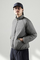 Sports Tailaxing |   Veste de sport en nylon imperméable 3M, nouvelle collection hiver 2025, col montant, couleur unie
