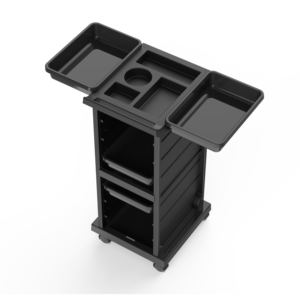 Bianco Economico Dei Capelli Mobilia Del Salone di <span class=keywords><strong>parrucchiere</strong></span> 5 fila di salone di bellezza trolley - Product Image 5