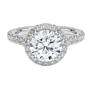 Elegant <b>Crystal</b> Silver <b>Ring</b> for Women Romantic Wedding Engagement Anniversary Fashion Jewelry - Product Image 2