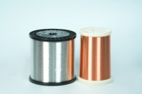 Fil de cuivre émaillé ultra-fin conforme ROHS, rouleau de taille précise pour bobine de capteur, communication électronique