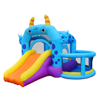 Château de trampoline gonflable à domicile pour enfants, adapté à la maison de trampoline gonflable de divertissement de fête de location.