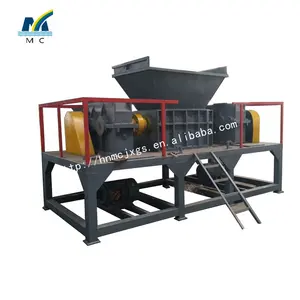 Geluidsarme Automatische Miniatuur Ijzeren Rack Shredder Crusher Machine Met Lage Onderhoudskosten