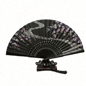 The Latest Custom Size Bamboo Fabric Foldable <b>Hand</b> Lace <b>Hand</b> <b>Fan</b> - Product Image 4
