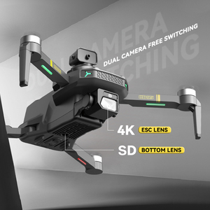 โดรน Global Drone GD95 เทียบกับ <span class=keywords><strong>Tello</strong></span> กล้อง 4K มอเตอร์ไร้แปรงถ่าน บินได้นาน ควบคุมง่าย ควอดคอปเตอร์ขนาดเล็ก พร้อมฟังก์ชั่น EZ Shots - Product Image 3