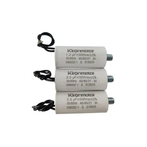 CBB60 450V 2/3/4/6/7/8/10/12/16uf Motor Starting Running Capacitor Fan Refrigerator Washing Machines Capacitor