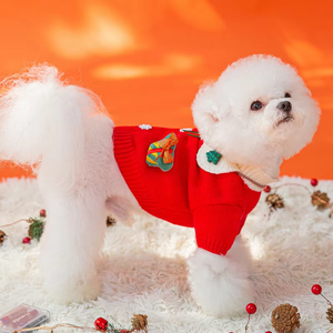 <span class=keywords><strong>Pull</strong></span> moderne festif mignon pour animaux <span class=keywords><strong>de</strong></span> compagnie avec motifs <span class=keywords><strong>de</strong></span> Noël chauds pour les rassemblements <span class=keywords><strong>de</strong></span> vacances d'animaux <span class=keywords><strong>et</strong></span> les célébrations intérieures Style décoratif - Product Image 2