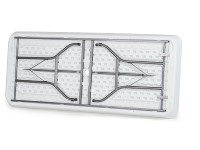 Table de refroidisseur de glace en plastique pour la conservation des aliments 6ft Heavy Duty