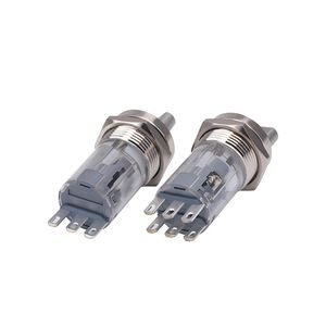 2 или 3 положения поворотный Селекторный переключатель с длинной ручкой серебряный контакт - Product Image 3