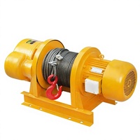 Treuil électrique portable en aluminium 2T, idéal pour diverses opérations de levage domestiques et industriels