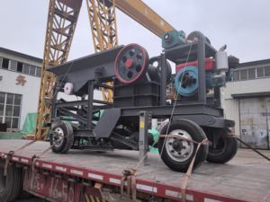 200 Jaw Crusher 15 Tons Per Hour Mobile Stone Crusher with <b>AC</b> Motor High Efficiency <b>Portable</b> Crushing Machine - Product Image 4