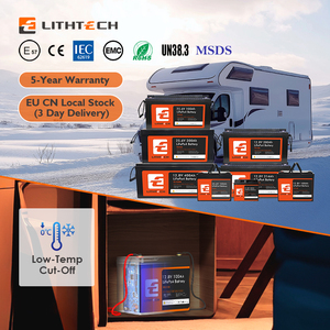 Pin Lithium năng lượng mặt trời 12V 24V 100Ah 200Ah chu kỳ sâu, pin Lithium sắt LifePo4 của Ba Lan, EU, dùng cho xe golf, thiết bị gia dụng - Product Image 2