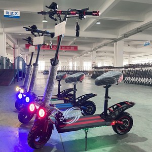 Scooter électrique 1200W directement de l'usine, 48V/52V/60V, vitesse maximale de 60 km/h, frein à disque double, scooter électrique tout-terrain pour adultes - Product Image 3