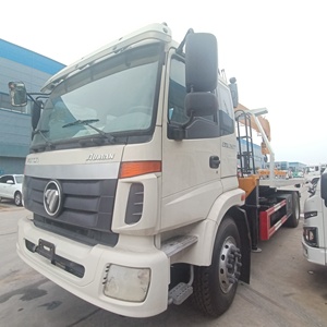 Camión de Remolque de Plataforma Plana FOTON Aumark 8T Nuevo/Usado con Grúa Montada - Product Image 2