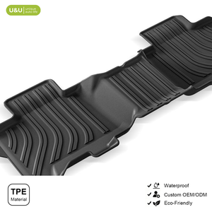 Alfombrilla de coche 5D TPE con borde alto, impermeable, ecológica, para todo tipo de clima, para <span class=keywords><strong>Toyota</strong></span> MPV - Product Image 1