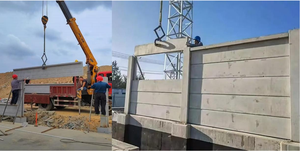 Machine de Fabrication de Système de Murs de Clôture en Béton Préfabriqué – Murs d'Intimité et de Sécurité, Panneaux et Poteaux de Barrière Sonore - Product Image 5