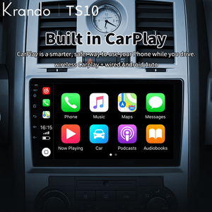 Unidad principal de coche de 9 pulgadas para Chrysler 300C 2004-2011 DVD de coche Android Radio navegación inalámbrica CarPlay Android Auto 4G GPS ESTÉREO - Product Image 4