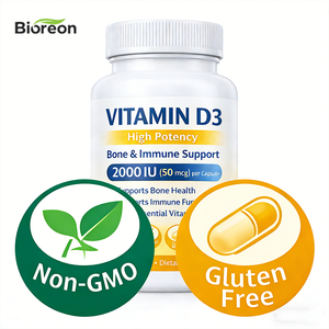 ויטמין <span class=keywords><strong>D3</strong></span> לבריאות מערכת החיסון, כמוסות רכות סידן, תוספי תזונה טבעוניים, 10000 יואו ויטמין <span class=keywords><strong>D3</strong></span>, כמוסות ג'ל רכות - Product Image 2