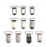 Attaches de Bretelles en Métal à Clip Bec de Canard, Boucles de Verrouillage Réglables, Fermoirs Antidérapants, Fixations Adhésives, Accessoires pour Sacs