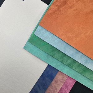 Qifeng <b>Leather</b> Pearlescent Pu <b>Leather</b> 0.9mm For <b>Shoes</b> Bags Furniture - Product Image 2